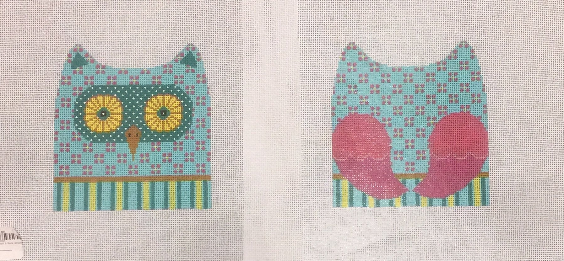 Owl Front & Back (striped)