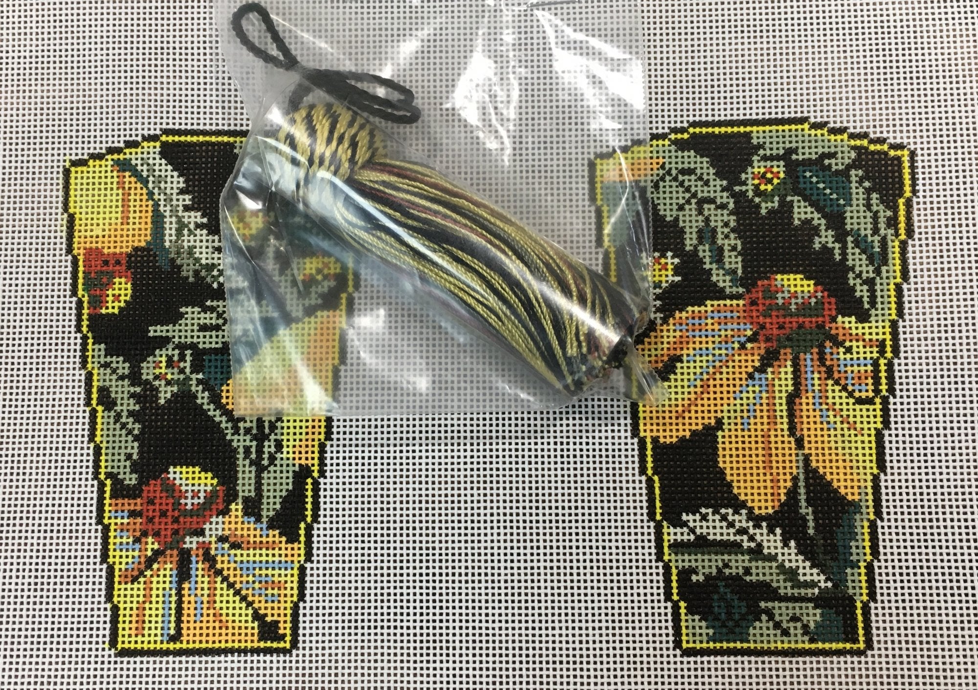 W-Yellow Echinacea Scissor Case