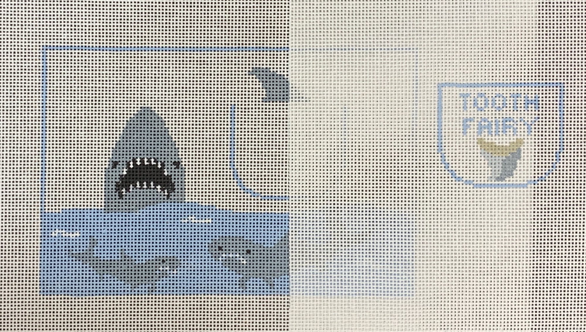 Shark Toothfairy Pillow
