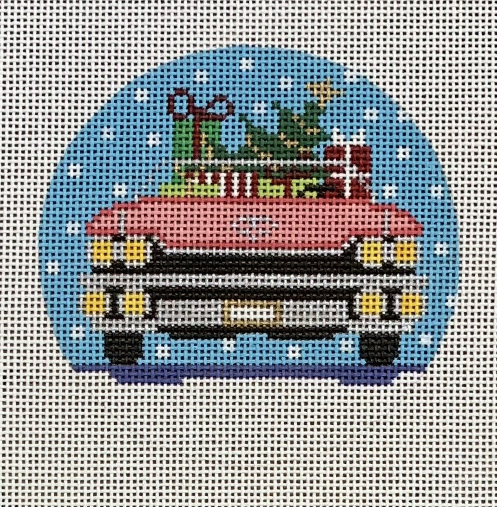 Pink Caddy Christmas