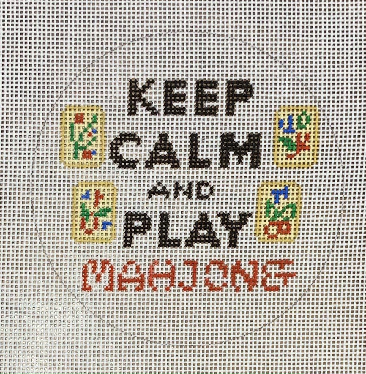 Keep Calm & Play Mah Jong