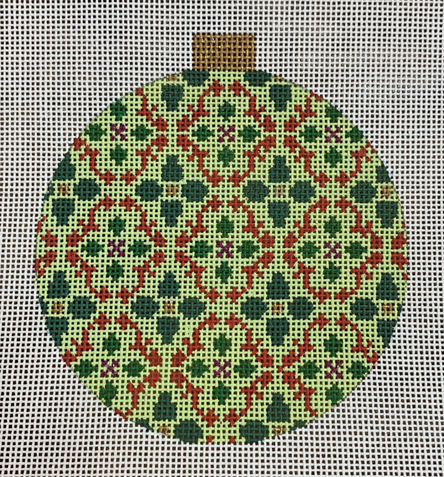 Florentine Bauble - Red/Green