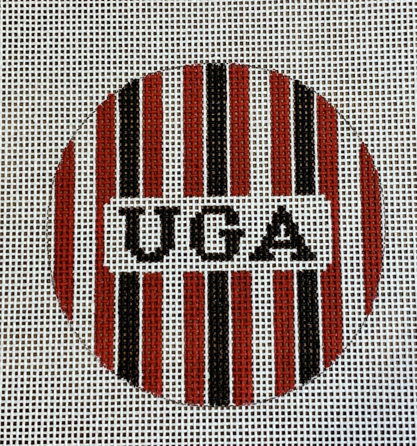 3" Round with UGA