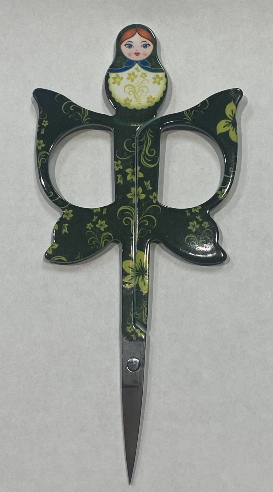 Russian Doll Scissors - Green