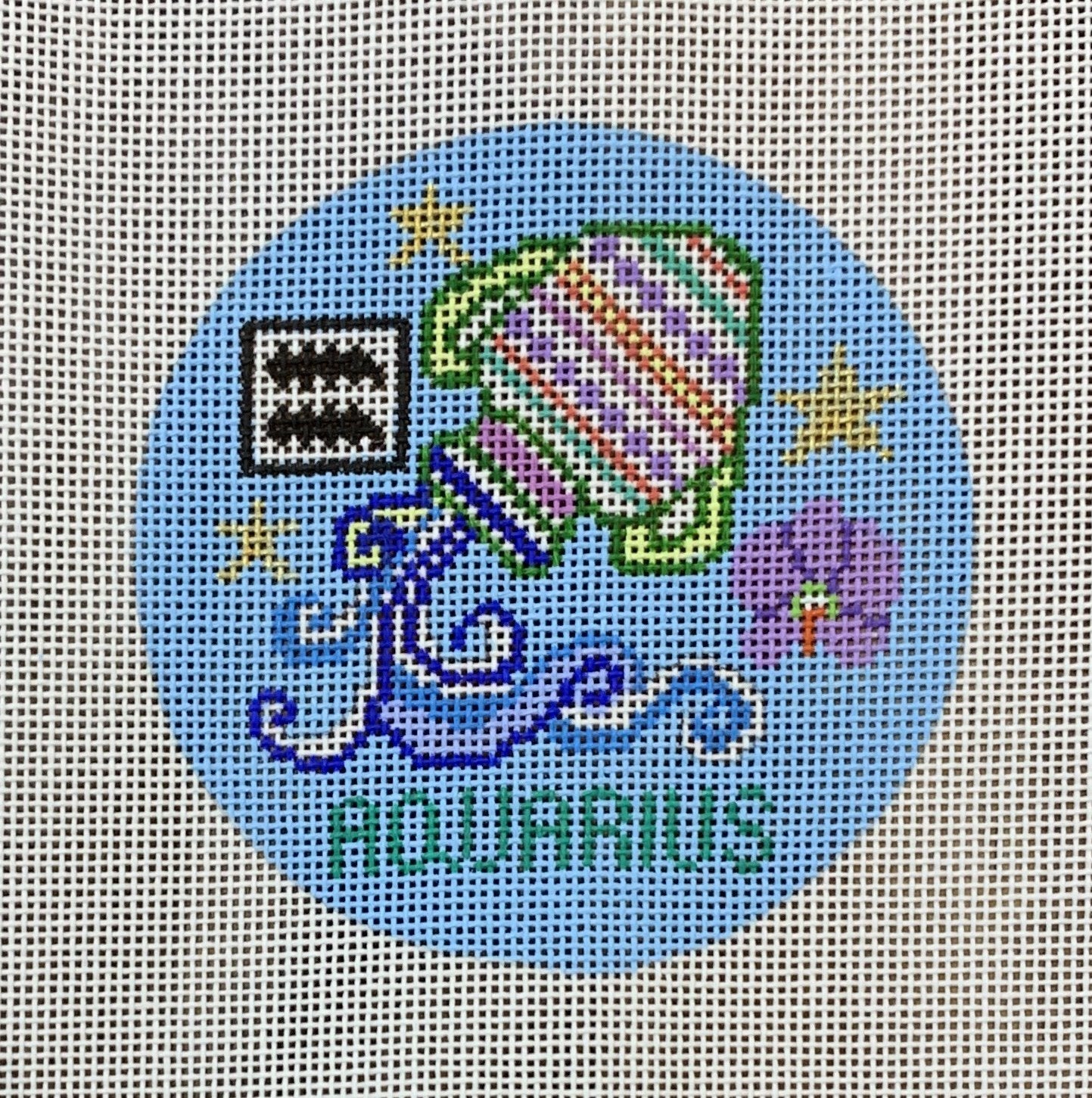 Aquarius Zodiac Ornament