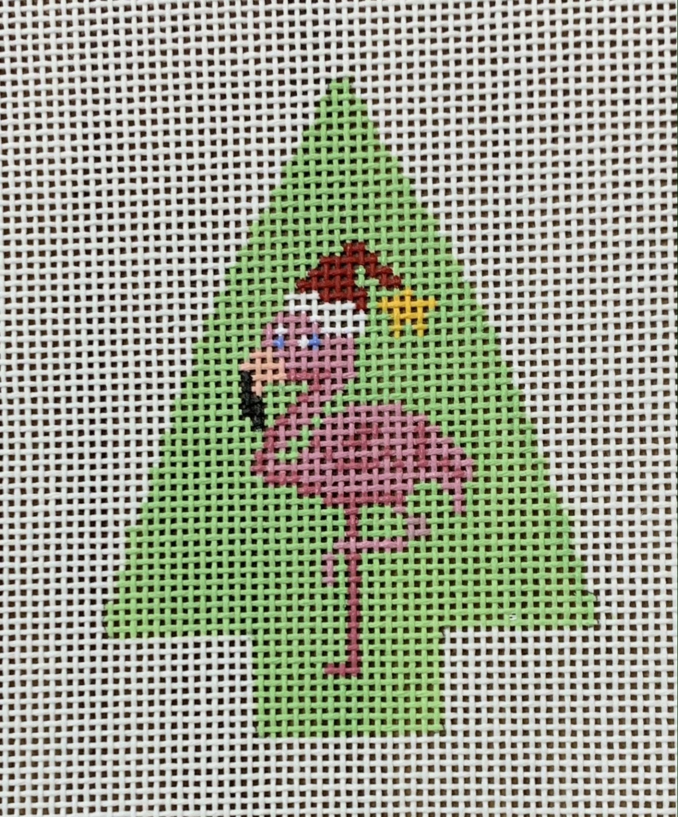 Flamingo Tree Ornament