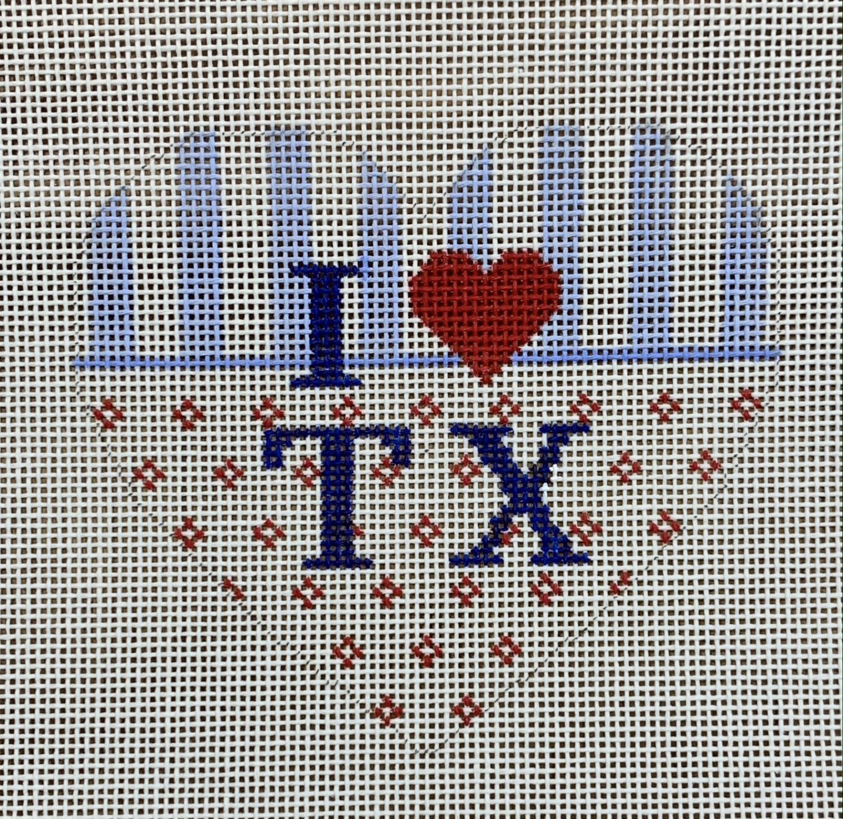 Heart Ornament - State Love TX