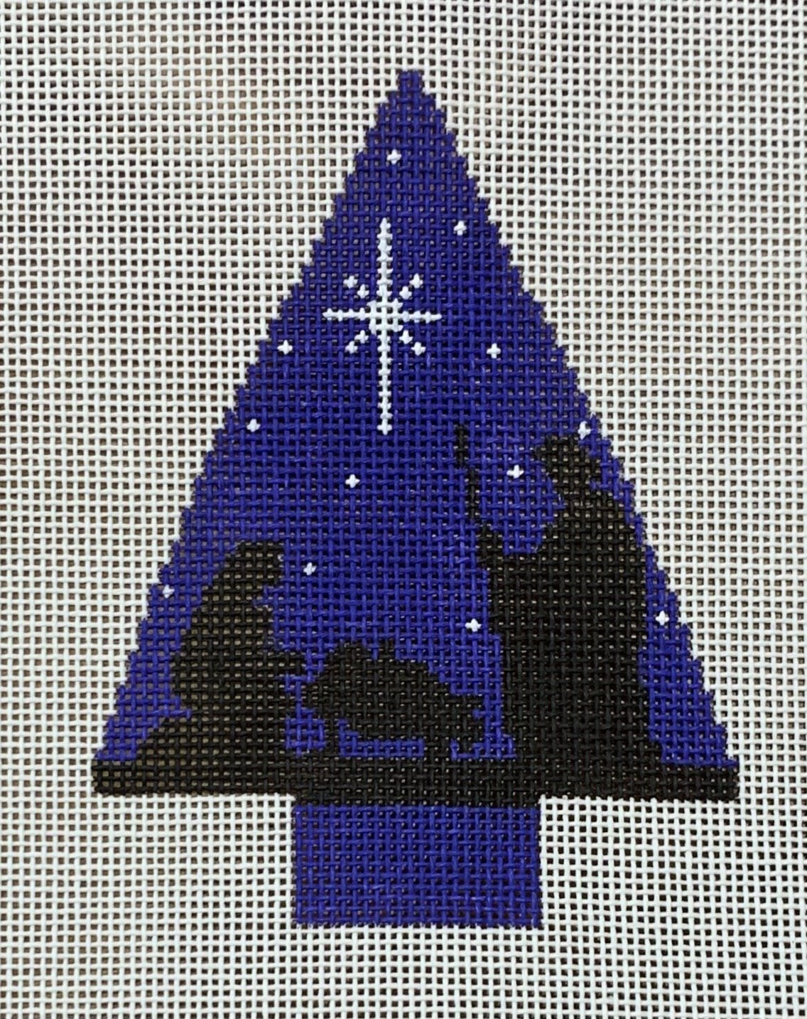 Tree with Nativity Scene