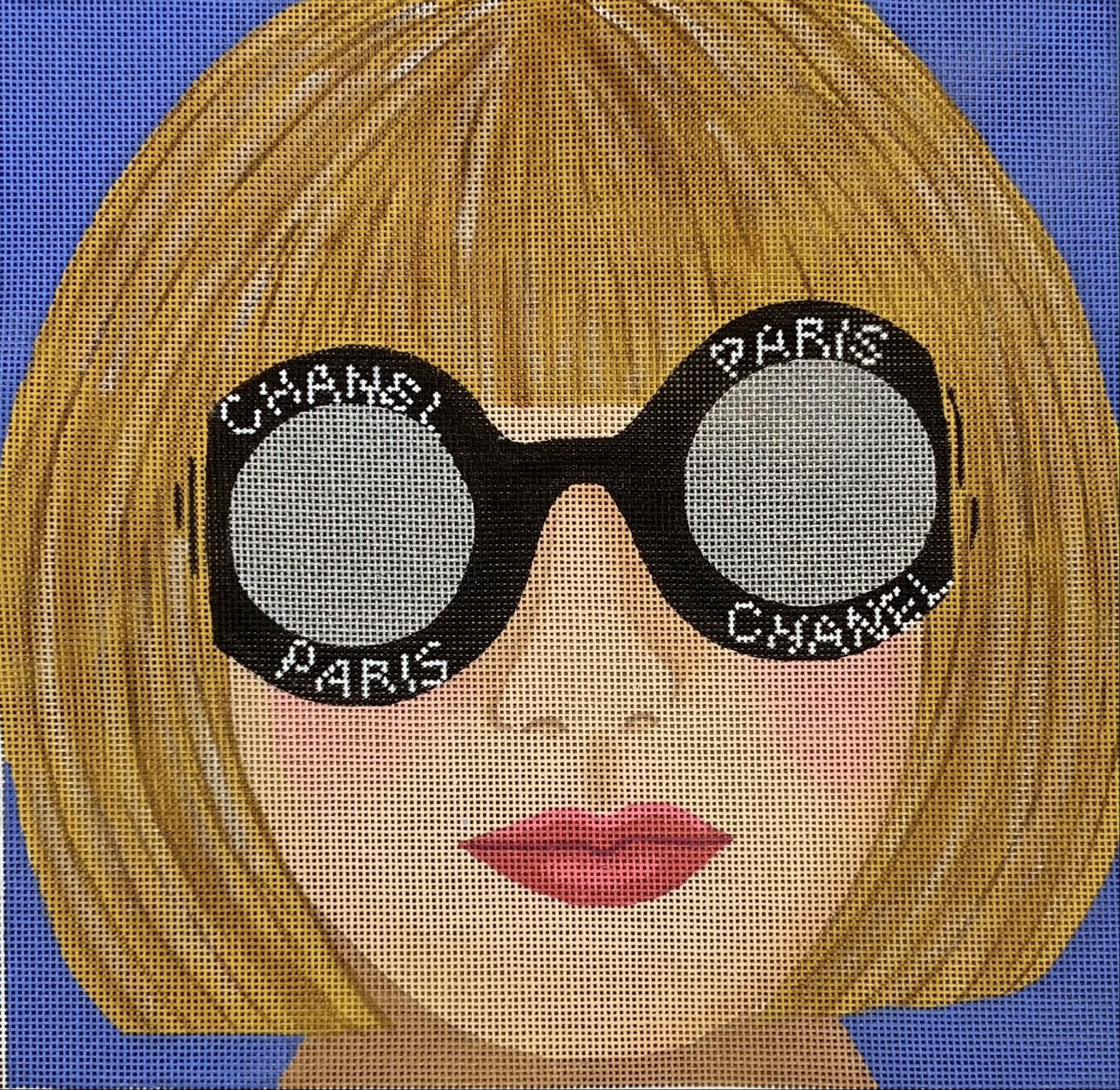 Glamourous Anna w/Chanel Signature Dark Glasses
