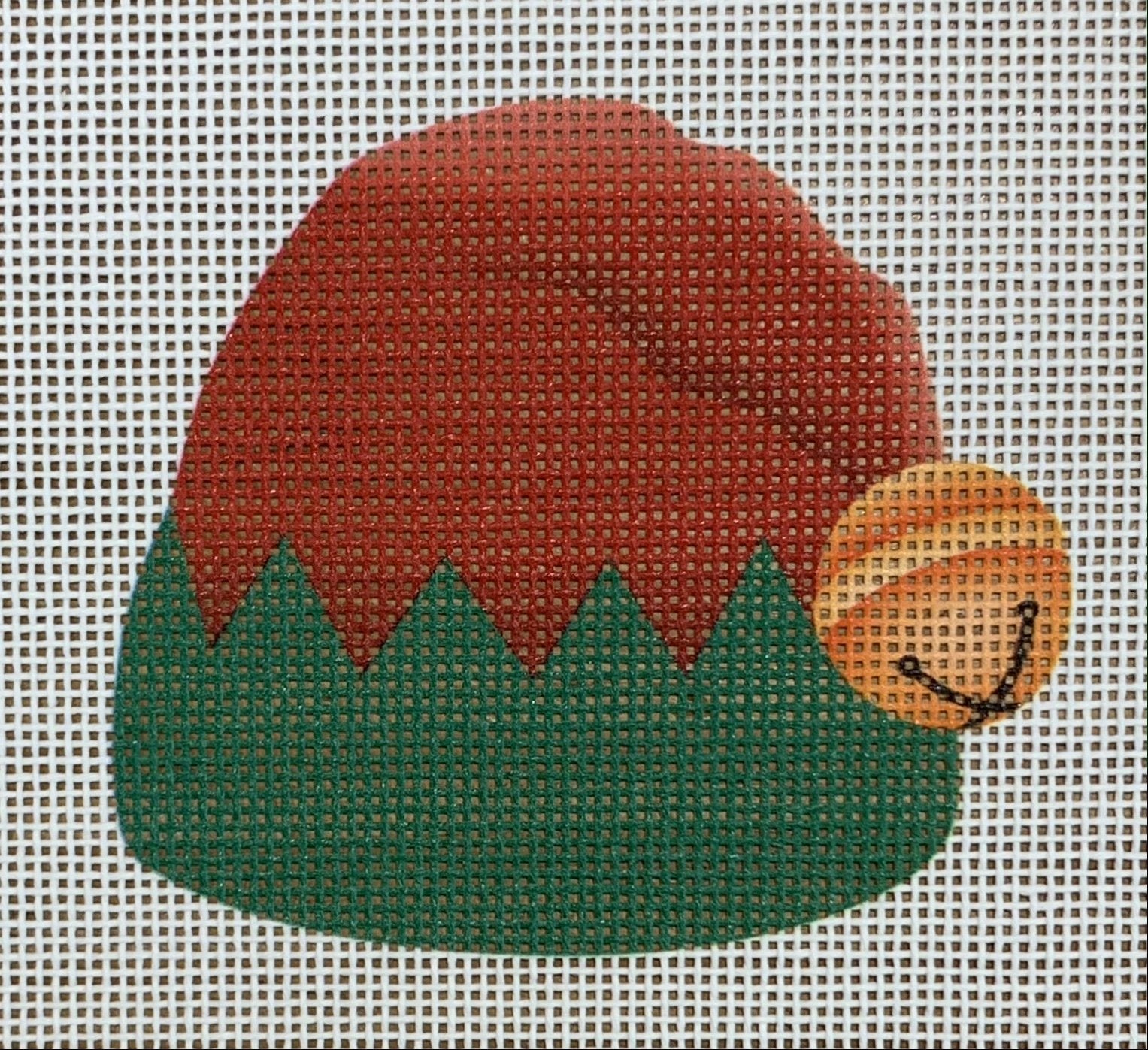 Elf Hat Red & Green