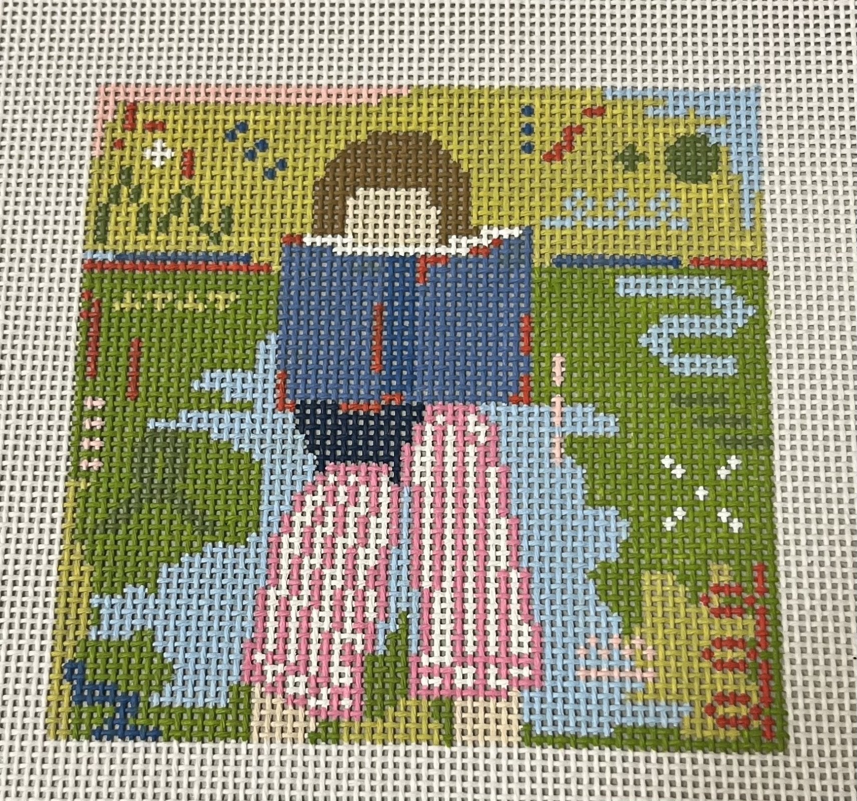 Reading Girl - Brunette