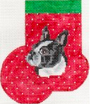 Boston Terrier Mini-Sock