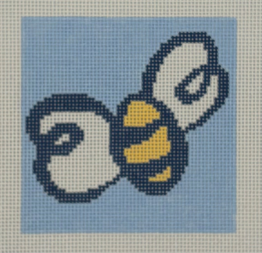 Squiggle Bee Canvas