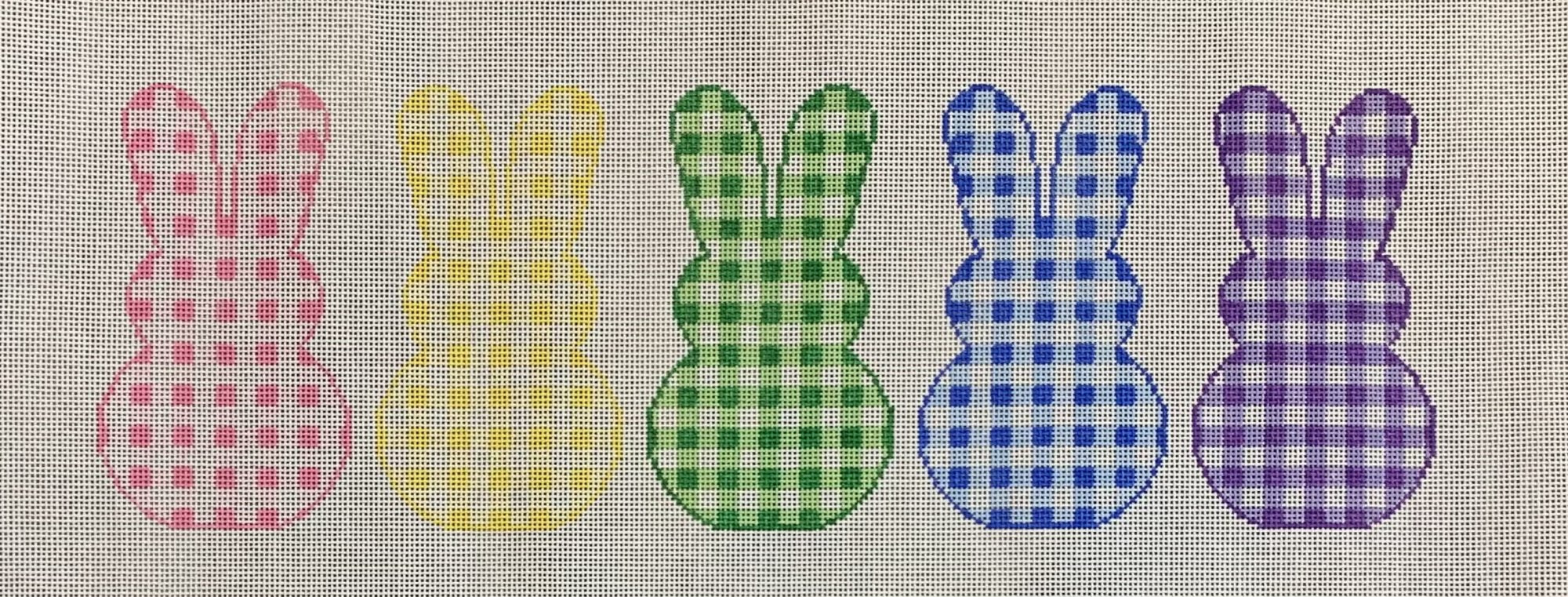 5 Gingham Bunnies