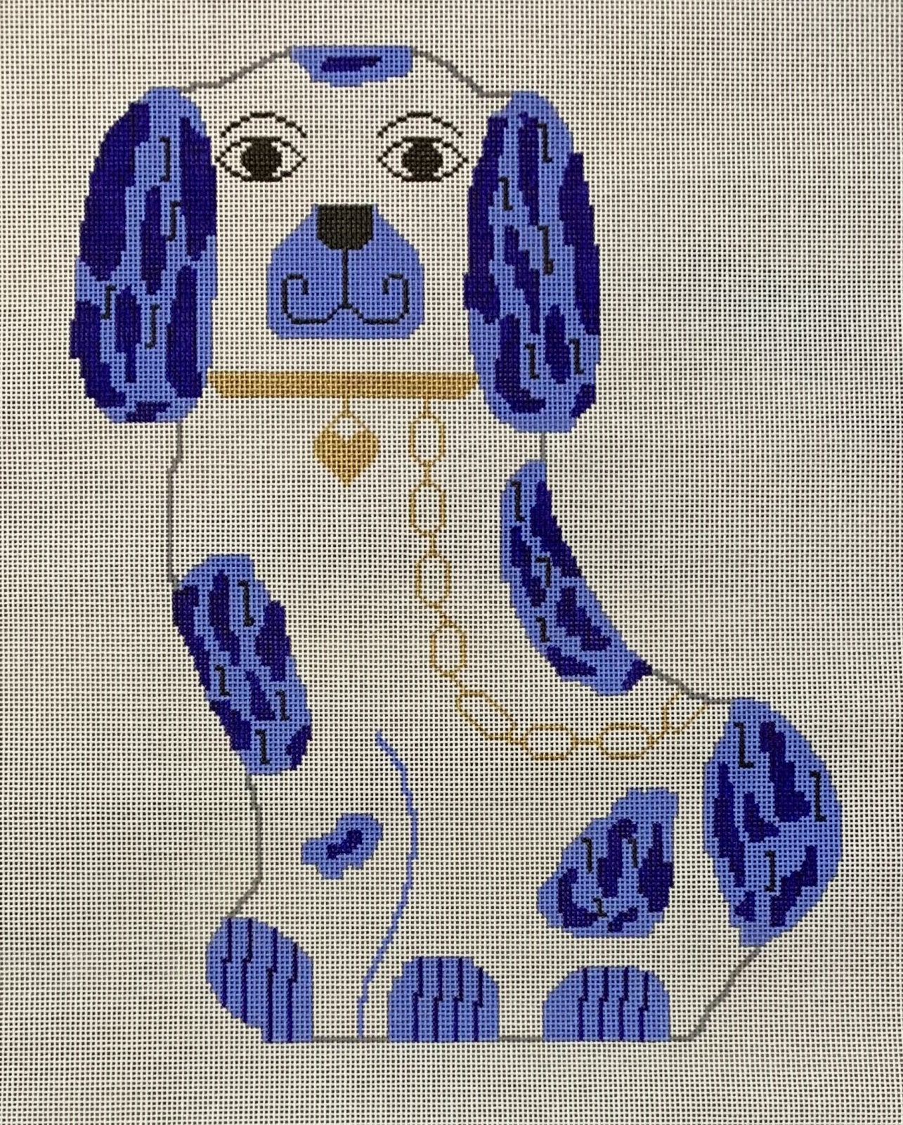 Blue Staffordshire Dog
