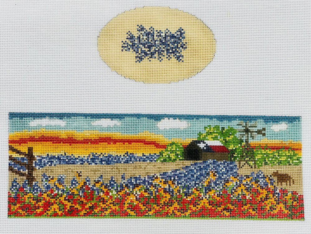 Texas Wildflowers Hinged Box