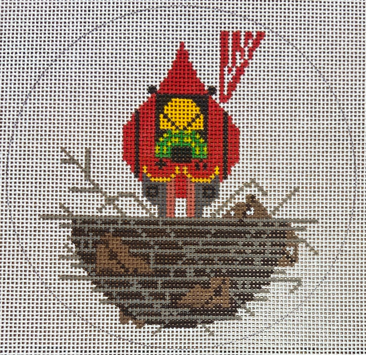 Cardinal Cradle Ornament