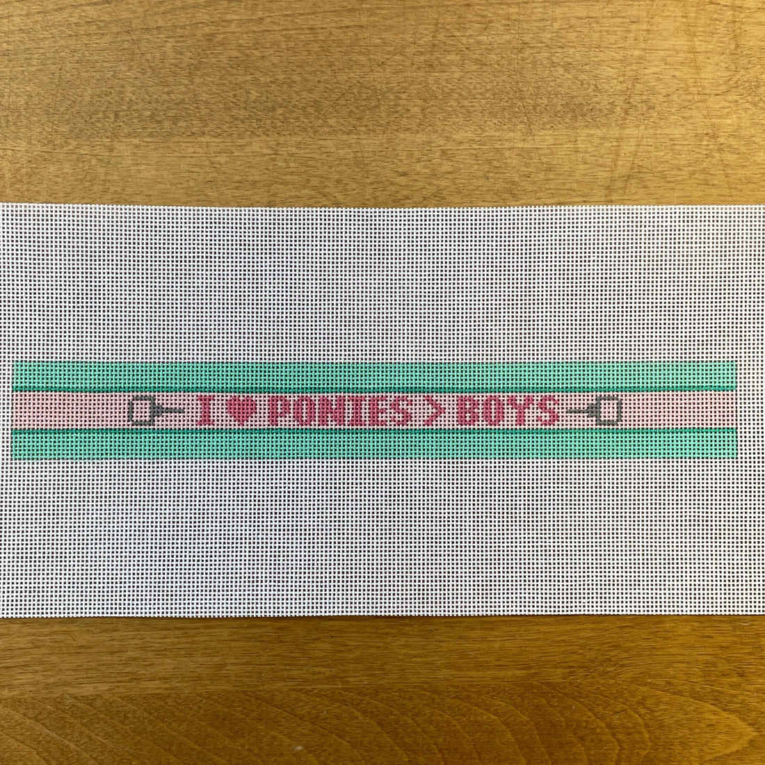 I Heart Ponies Key Fob