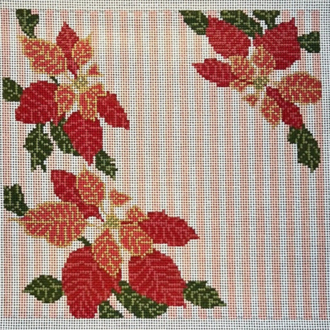 Poinsettia Pillow