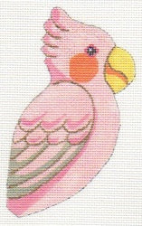 3D Clip-on Bird - Pink Cockatoo