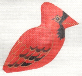 3D Clip-on Bird - Cardinal