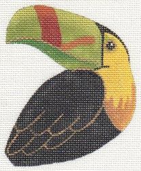 3D Clip-on Bird - Toucan