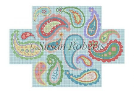 Paisley Pastel Brick Cover