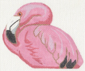 3D Clip-on Bird - Pink Flamingo