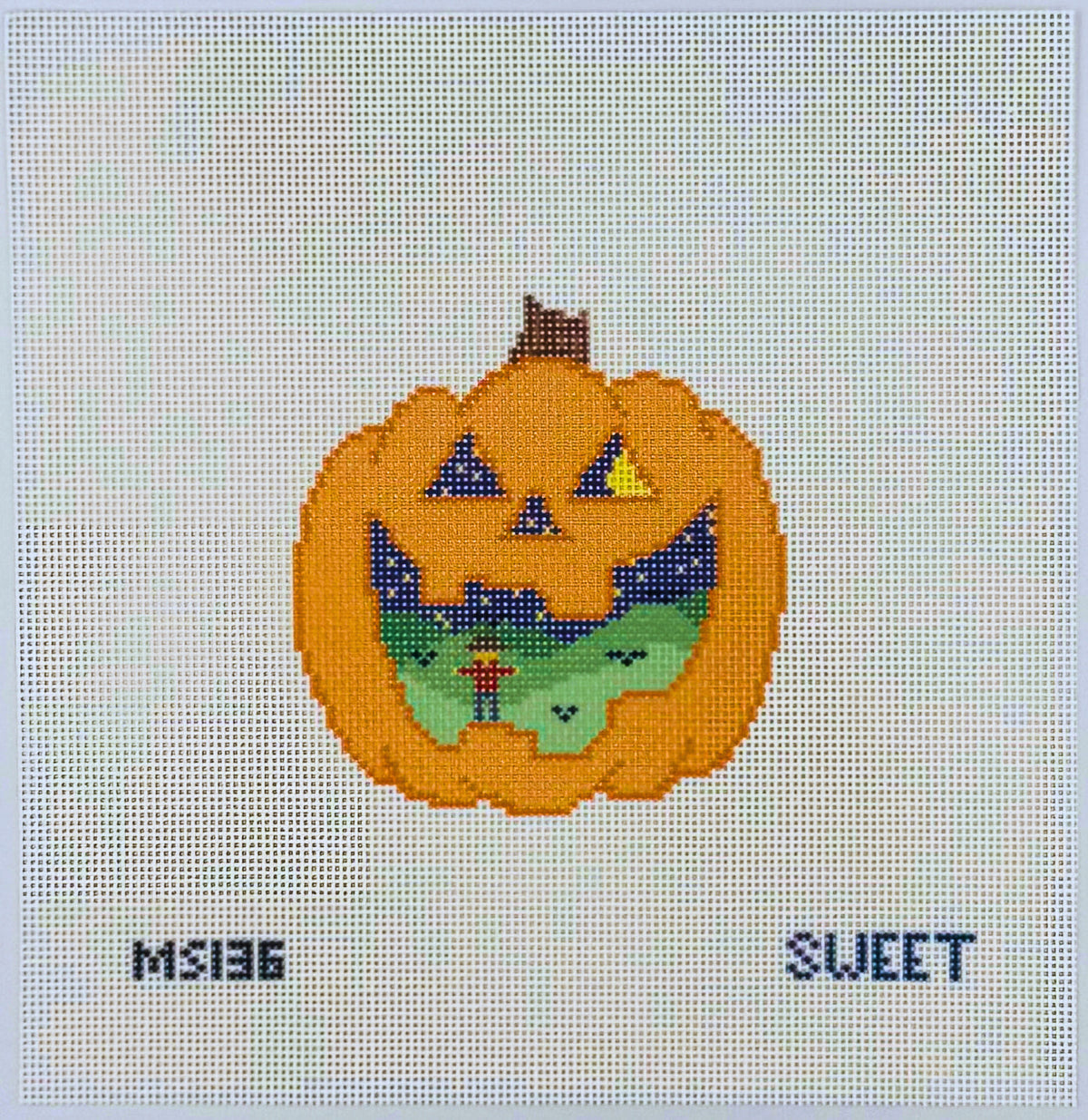 Jack-O-Lantern Scarecrow