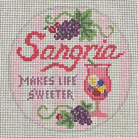 Happier Hour Coasters-Sangria