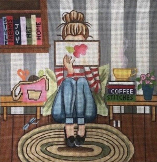 Stitching Girl
