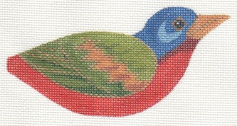 3D Clip-on Bird - Painted Bunting