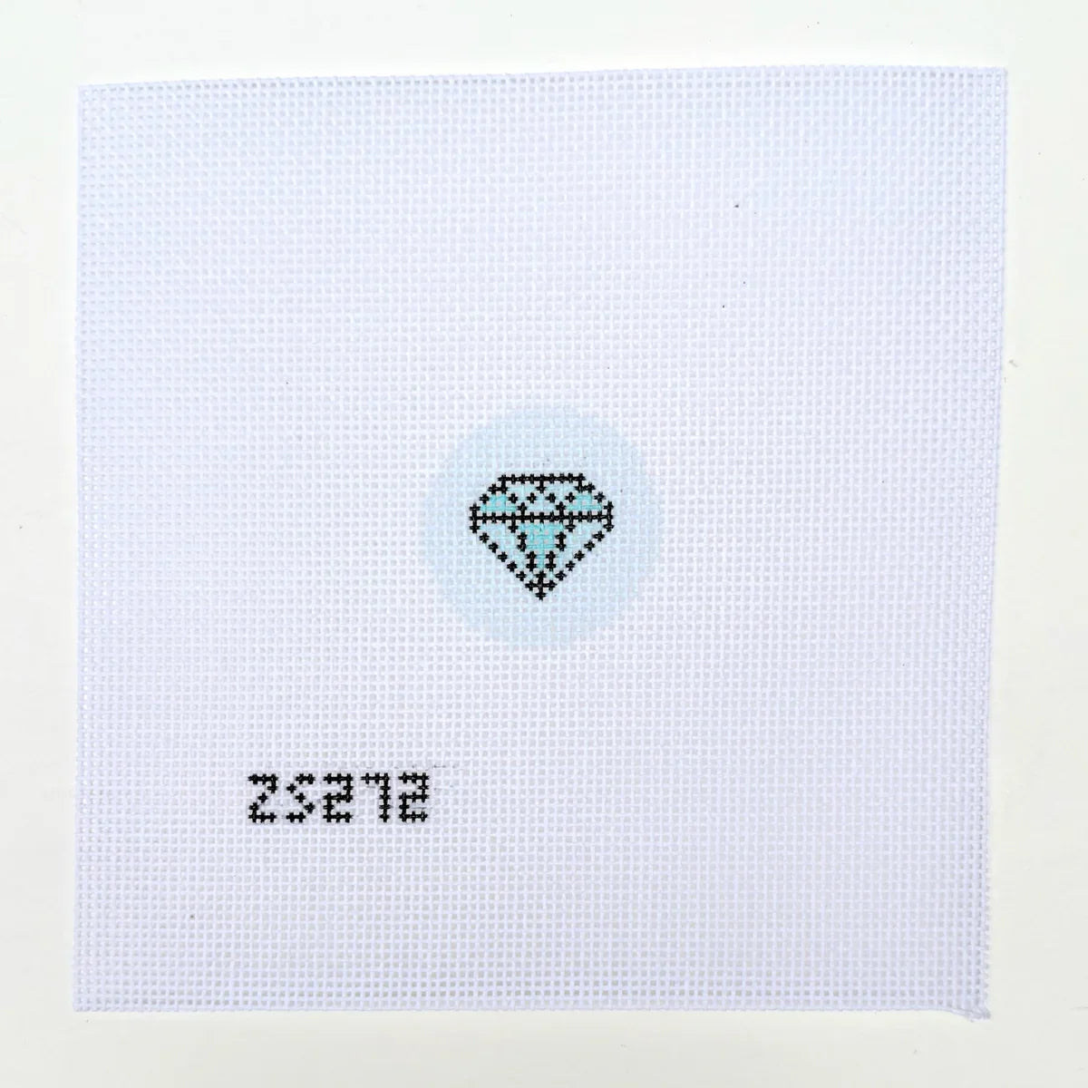 Diamond Key Fob Printed Canvas