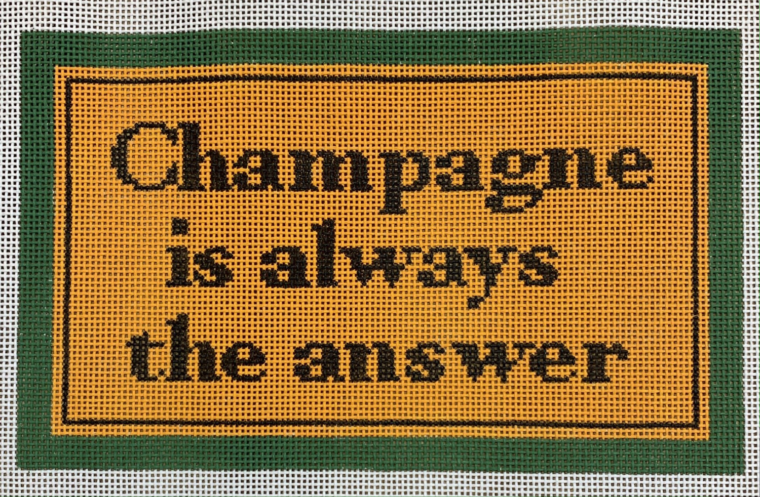 Champagne is Always the Answer