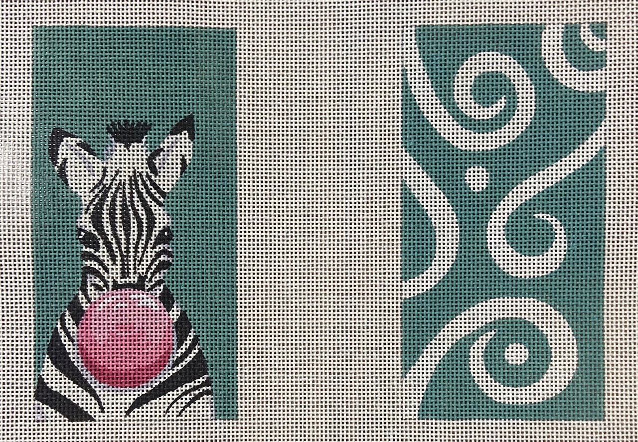 Zebra Eyeglass Case - 2 sided