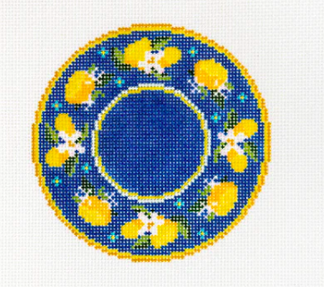 Blue Lemon Plate