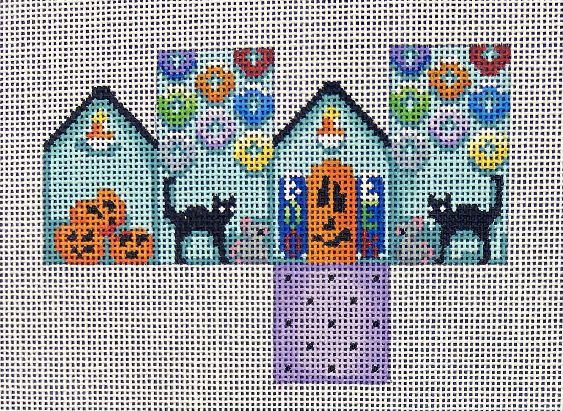 Halloween Cats Mini Cottage