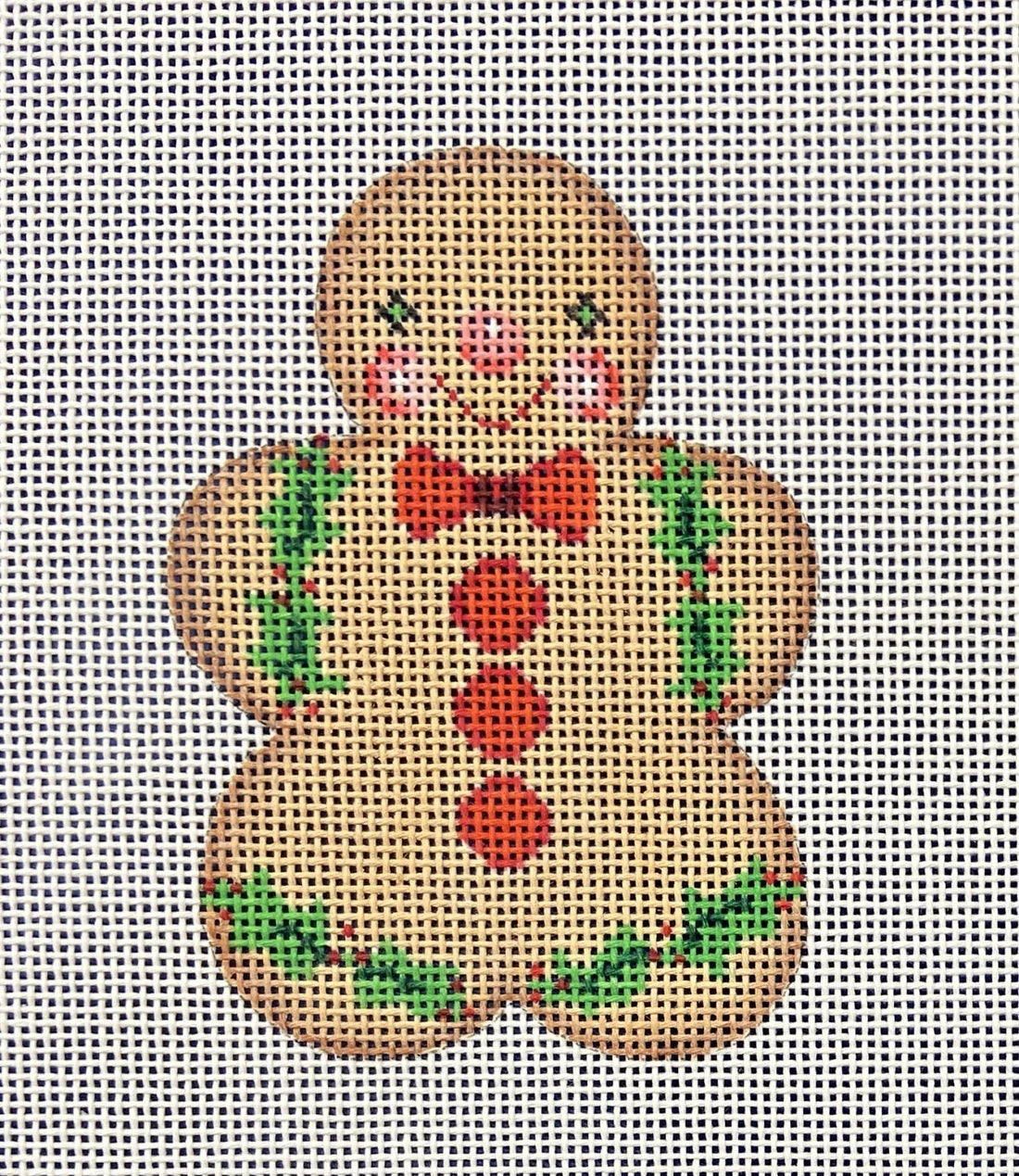 Gingerbread Boy - Red Bow Tie