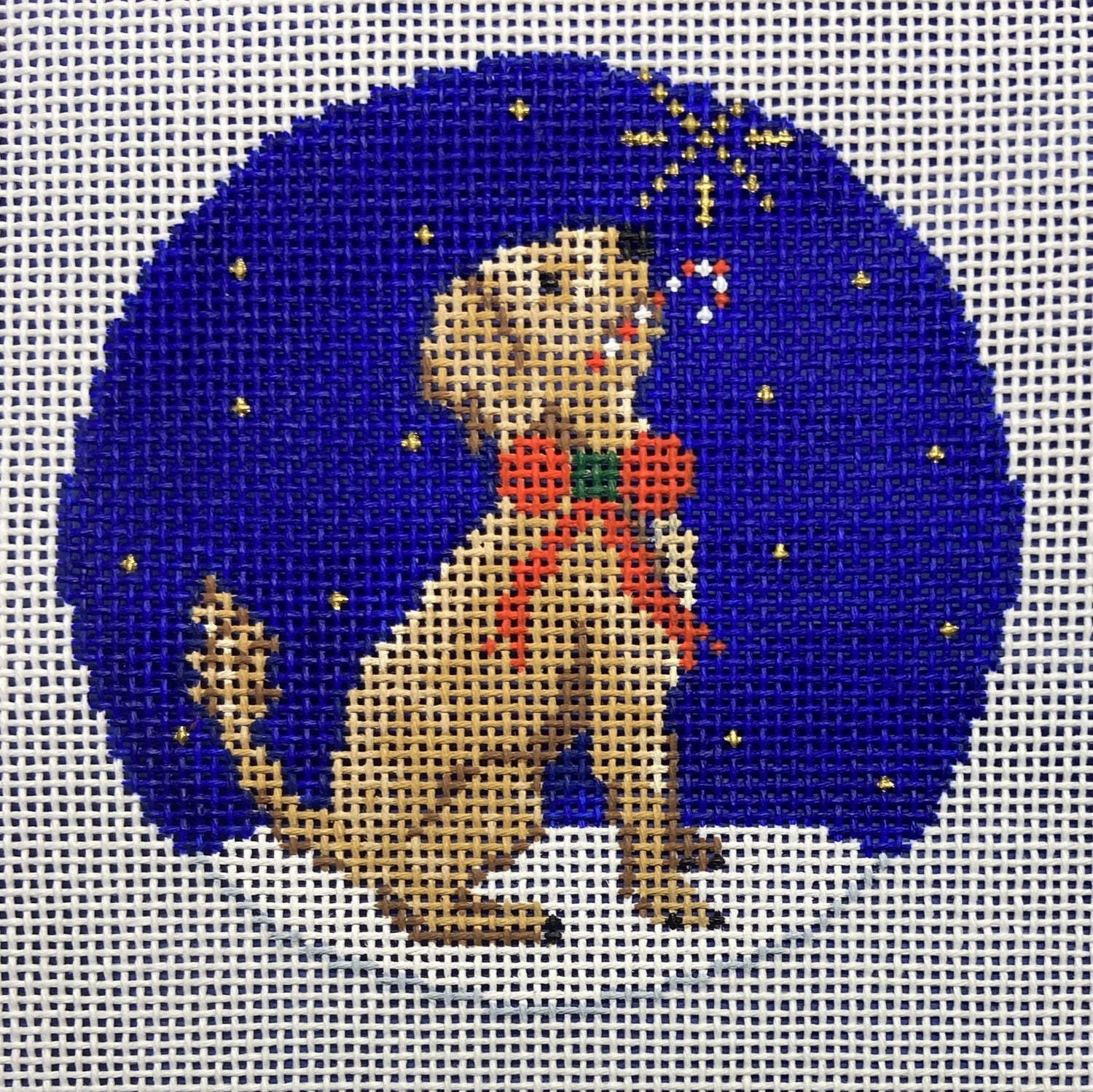 Midnight Goldendoodle Round