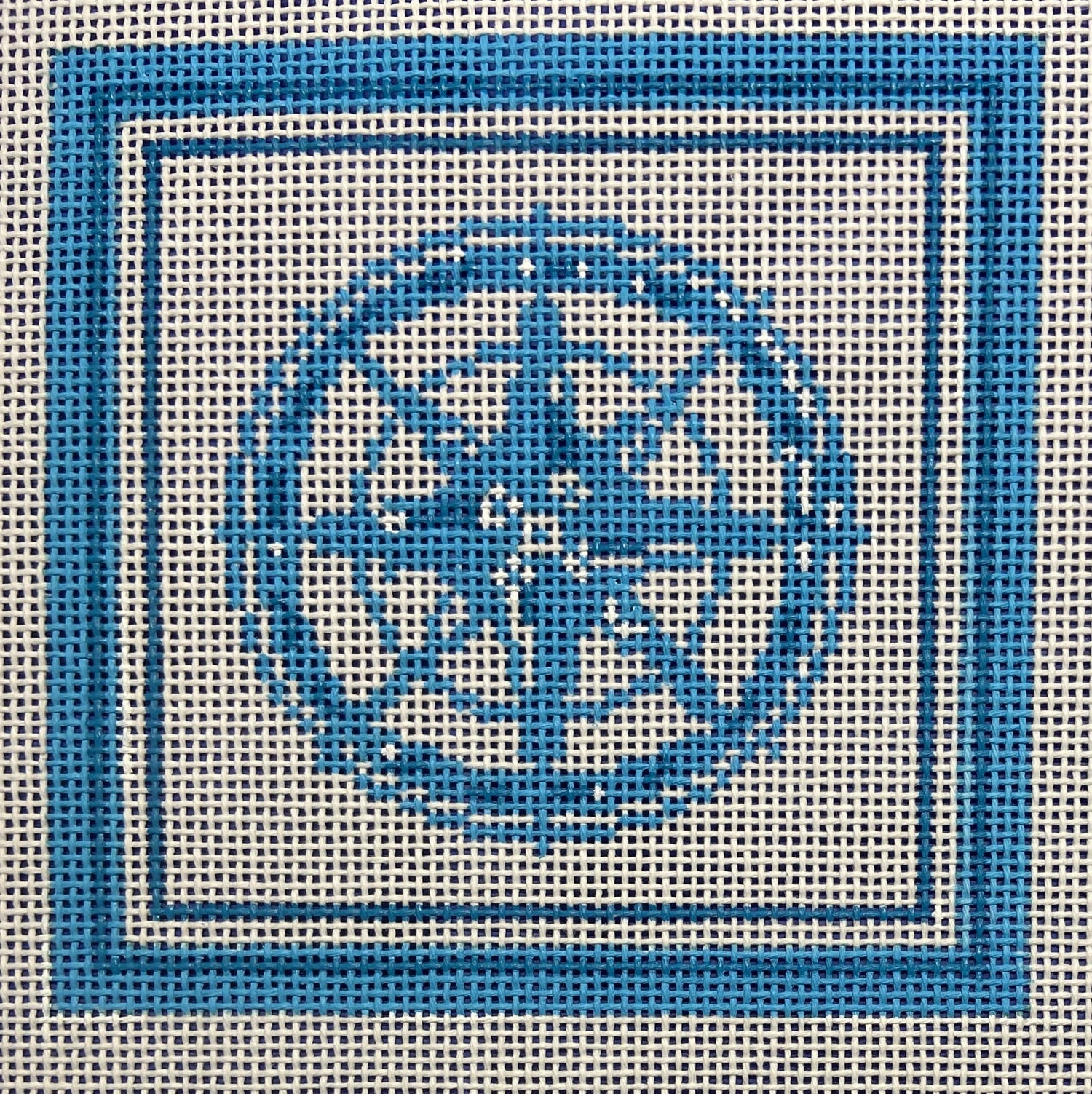 Nautical Coaster - Compass in Aqua