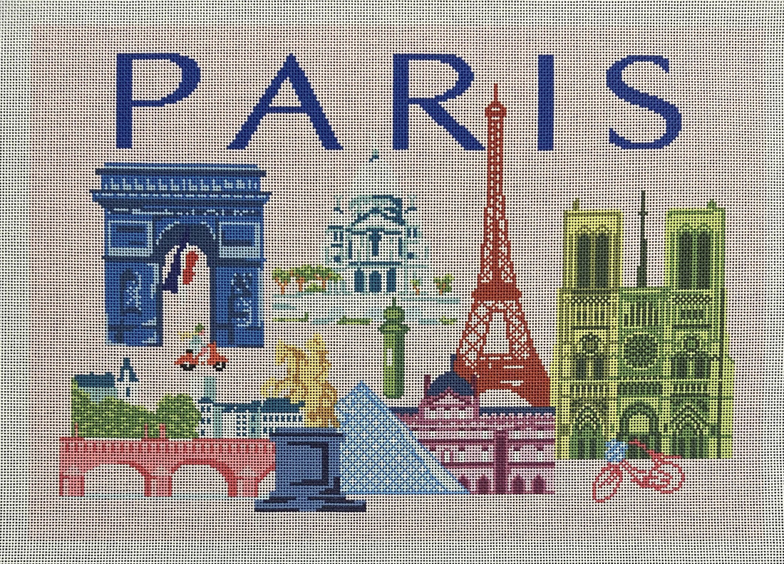 Paris Travel Pillow