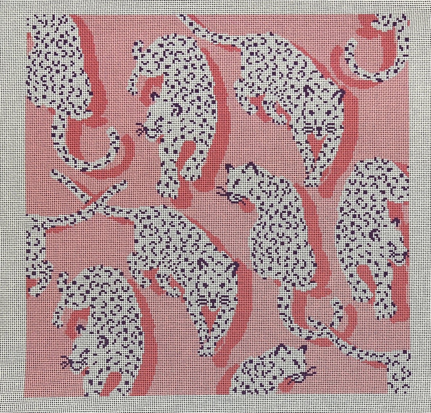 Leopard Pillow - Pink