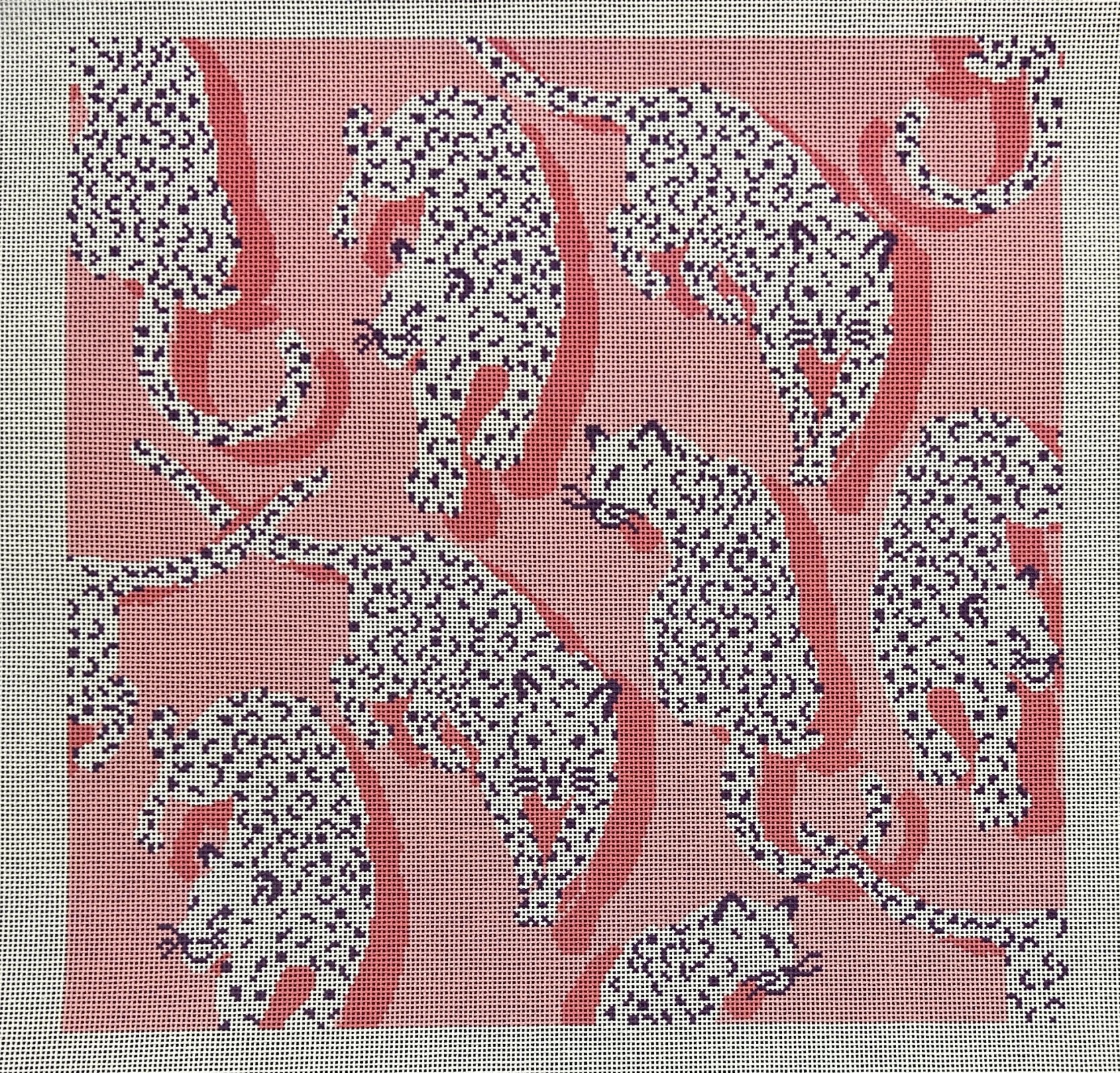 Leopard Pillow - Pink