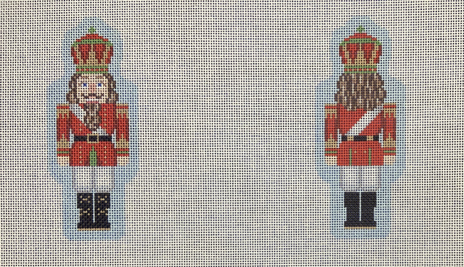 Red/Green Two Sided Nutcracker