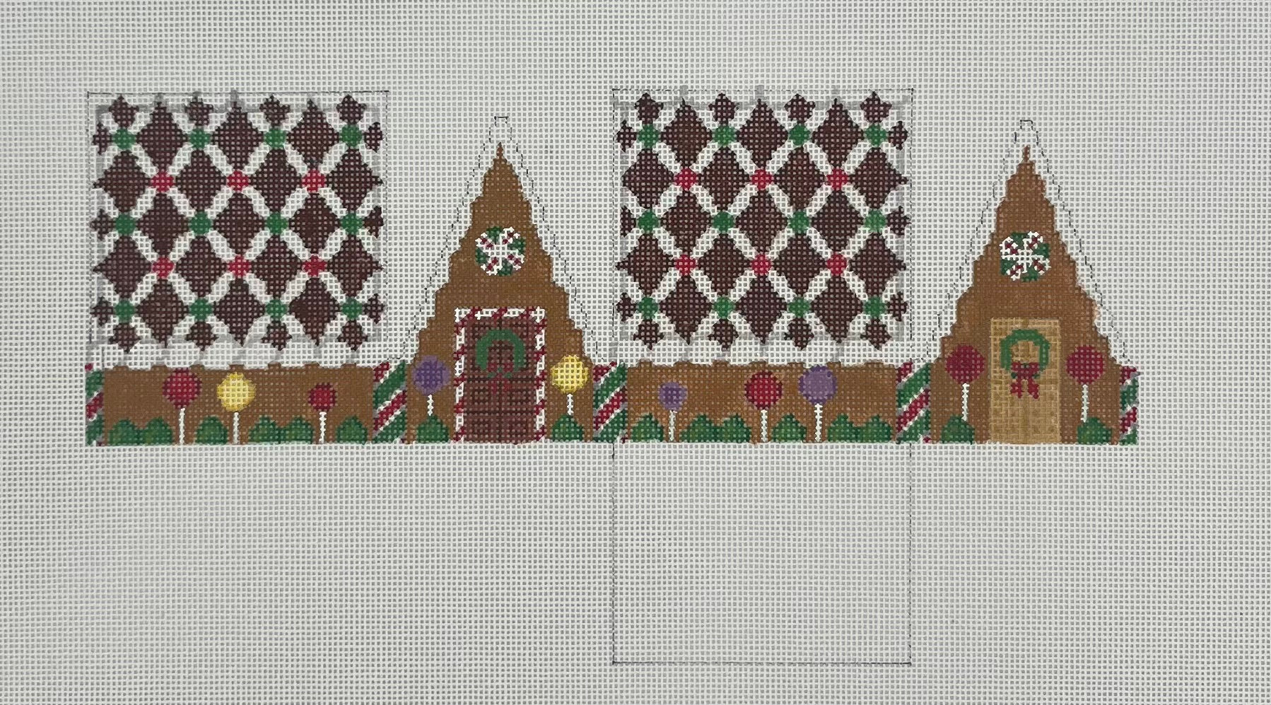 Chocolate Trellis Gingerbread House
