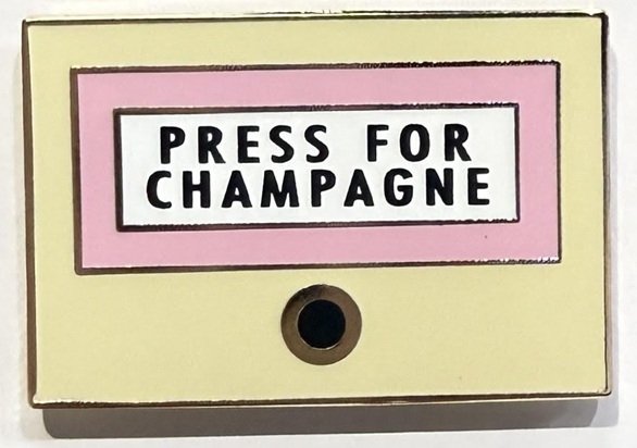 Press For Champagne Needle Minder