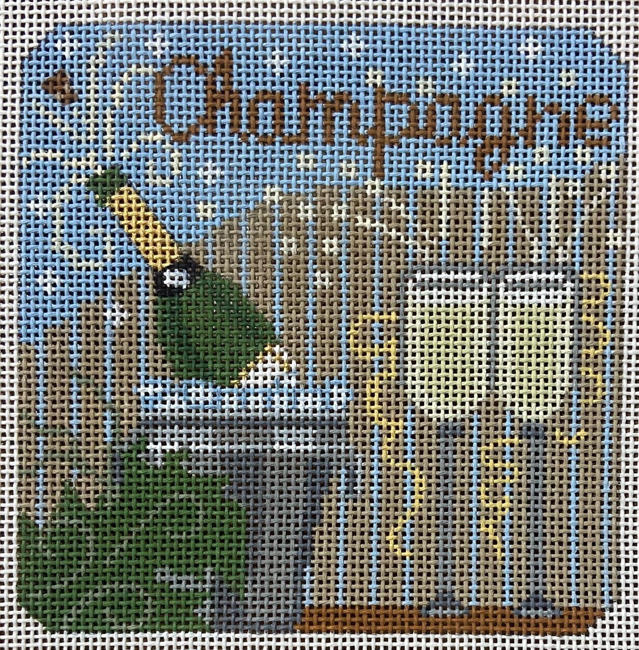 Champagne Coaster/Insert