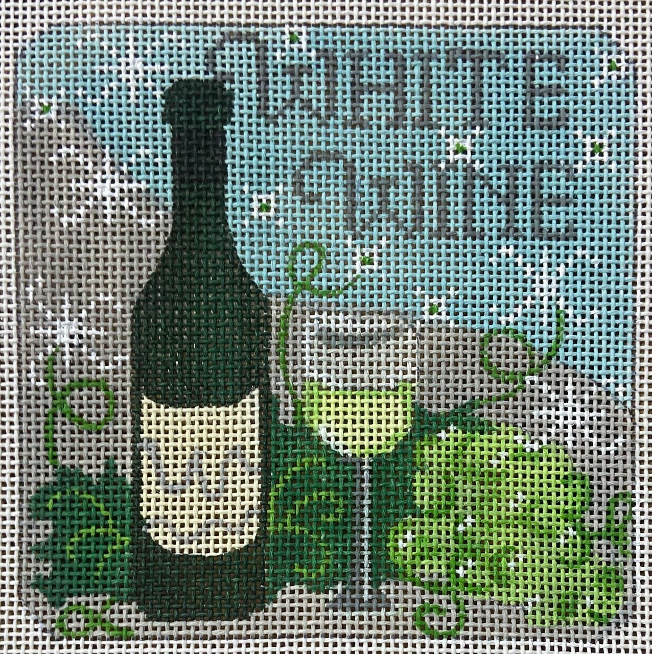 White Wine Coaster/Insert