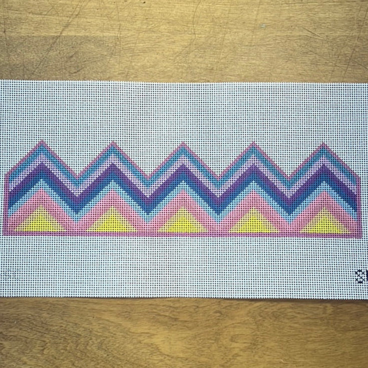 Birthday Crown-Sunset Chevron
