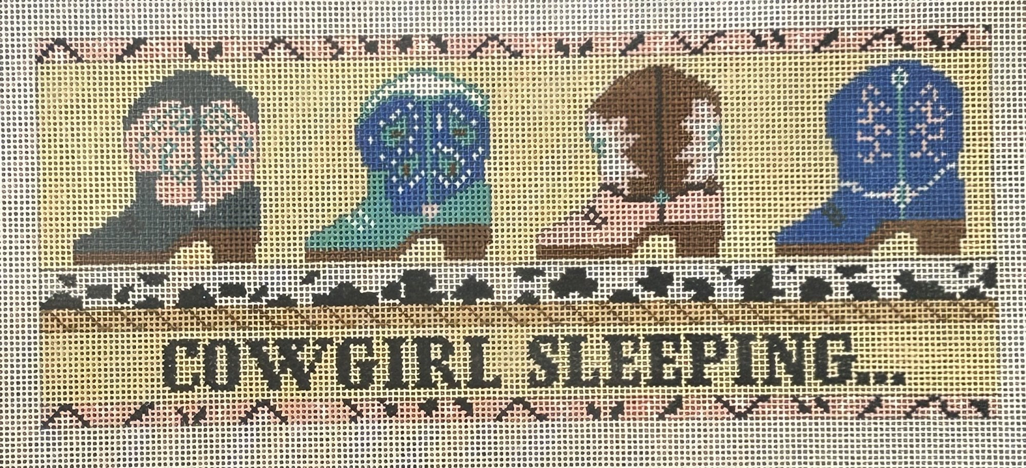 Cowgirl Sleeping